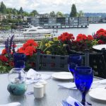 A water-side view from the patio at Anthony's HomePort Kirkland.