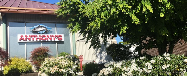 A view of the Anthony's HomePort at Olympia restaurant.