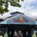 A front-facing view of the Anthony's Woodfire Grill Restaurant.