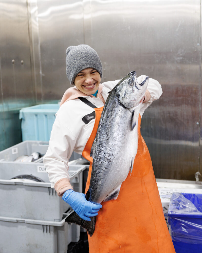 Fresh King Salmon at Anthony's